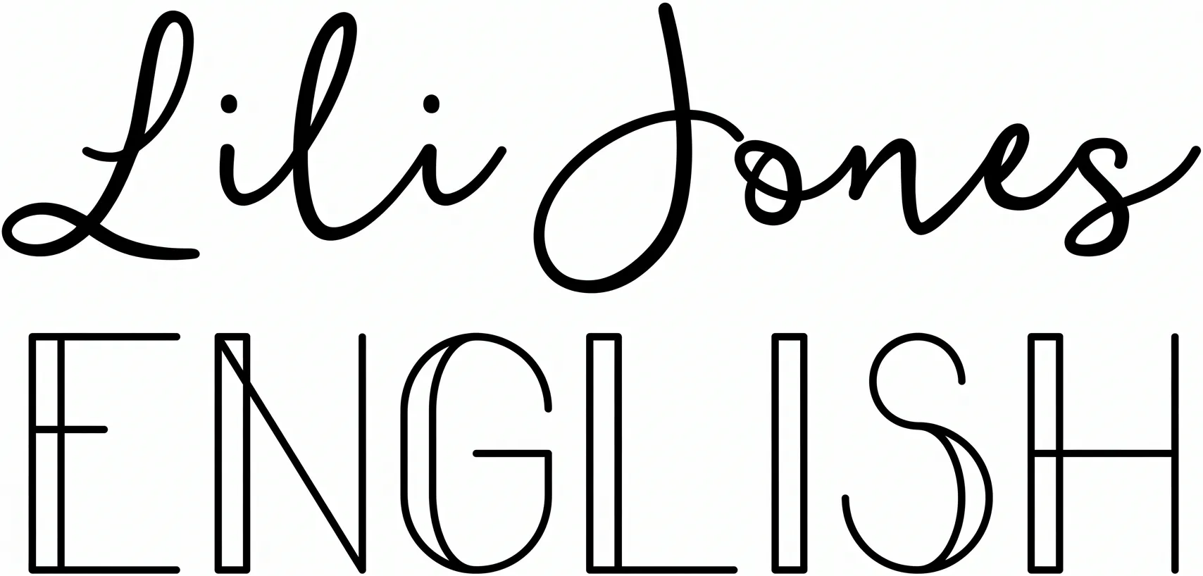 Lili Jones English